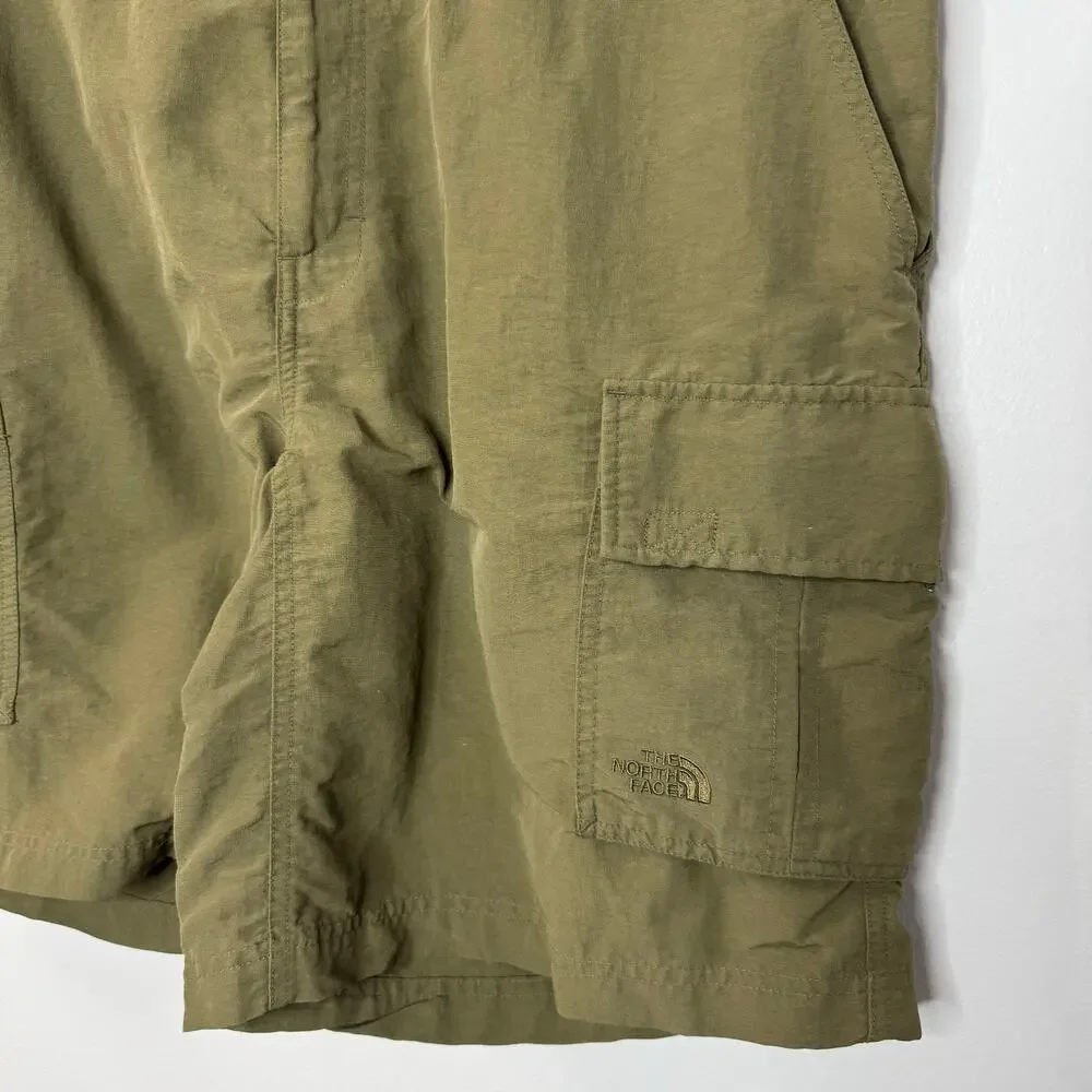 The North Face Mens Cargo Nylon Shorts Outdoor Hiking Belted Men's XL